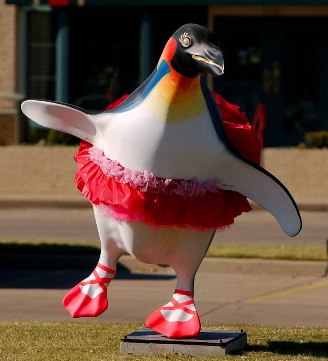 Tulsa Zoo's Penguins on Parade